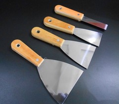 1寸2寸3寸油灰刀膩子5寸小鏟刀油漆6寸刮板4寸批灰刀粉牆工具劈刀