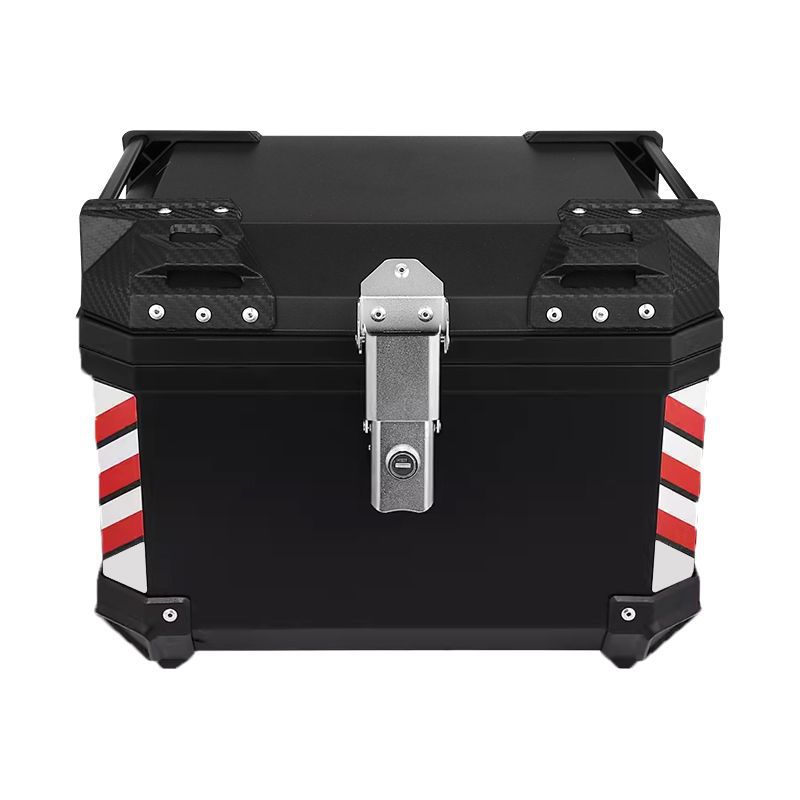 Electric scooter rear trunk 36L 45L 70 side handle waterproof square box quick release universal motorcycle tail box