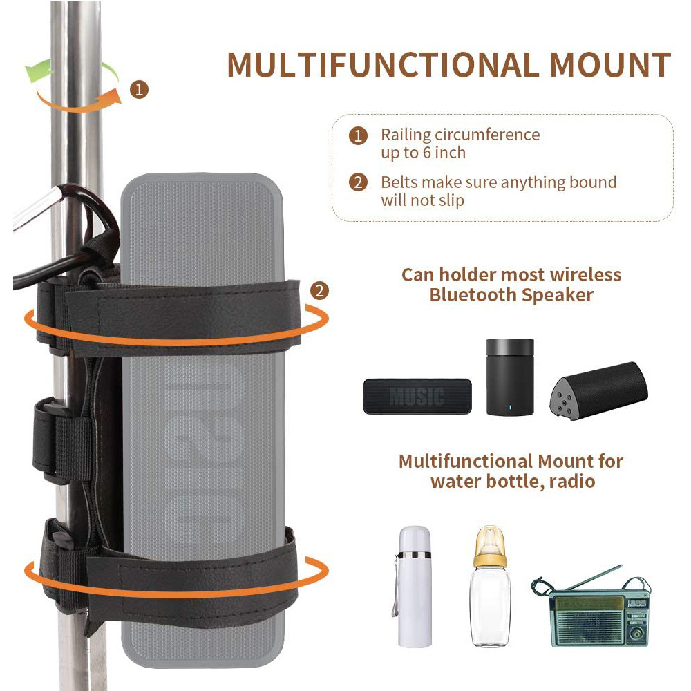 高尔夫车扬声器固定带 高尔夫车水瓶固定带 高尔夫车音响固定带