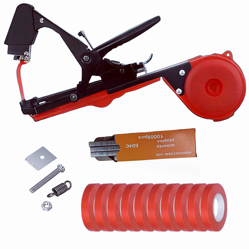 블랙 헤드 슬리브 바인딩 머신 10 롤 바인딩 벨트 1 박스 네일 블레이드 액세서리