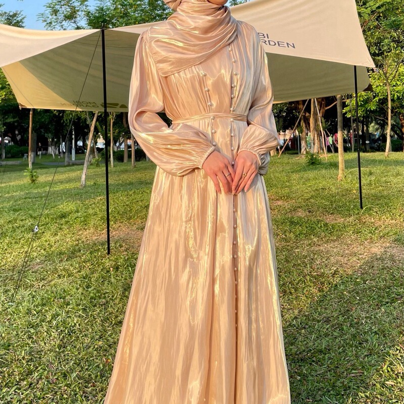 Cross-Border Foreign Trade Women's Clothing, Popular Flowing Gauze Dresses, European and American Evening Gowns Cross-Border Foreign Trade Women's Clothing, Popular Flowing Gauze Dresses, European and American Evening Gowns