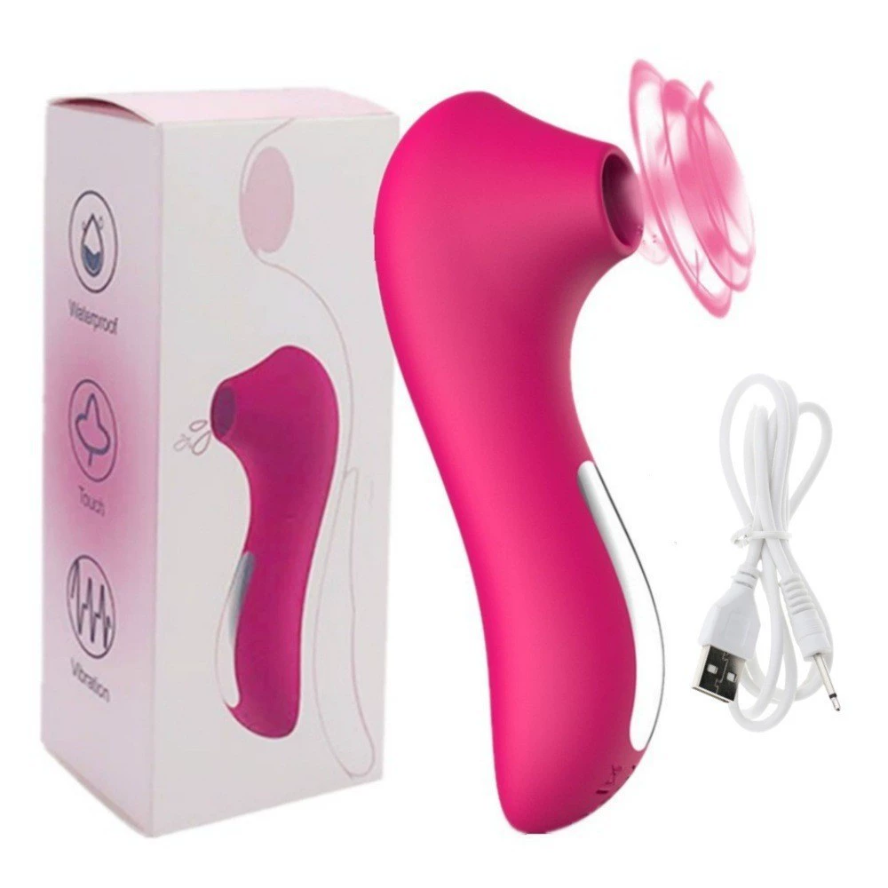 Suction Stimulator (Little Dolphin) second generation — clitoral pulsed suction, magnetic/USB charging, compact