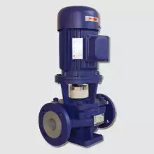 GBF100-160立式衬氟离心泵管道离心泵 衬氟管道离心泵 离心泵