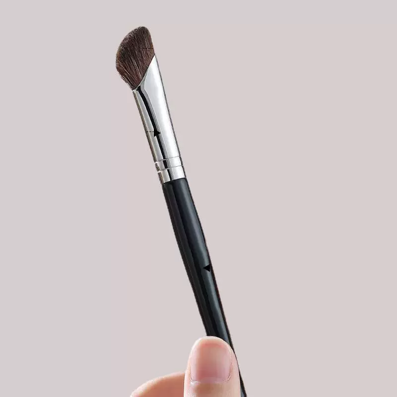 Brush for contouring, eye pencil