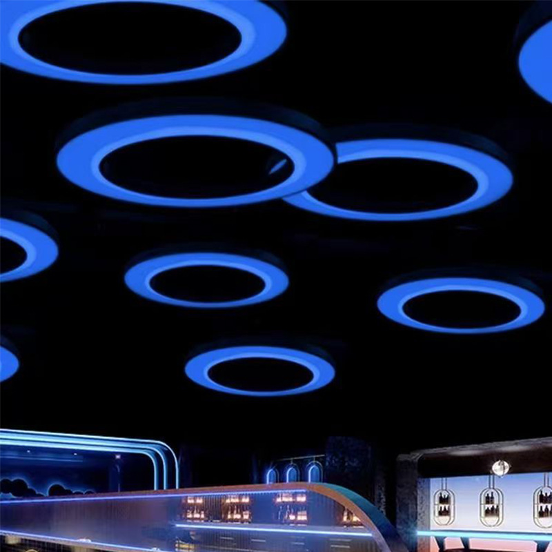 Luces de color, luces de diapositivas de color, clubes de karting, salas de juegos, bar, bar, tienda de hot pot, lámpara de vela