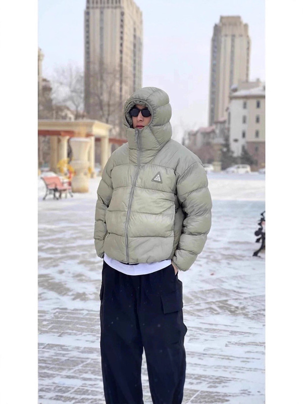 25款秋冬热销AC刺绣小标机能棉服户外轻量高蓬松棉衣连帽面包服|undefined