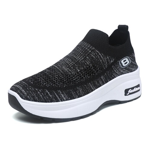 2026 summer soft sole breathable women's shoes height-increasing sneakers spring thick sole women's casual shoes Western-style all-matching soft sole