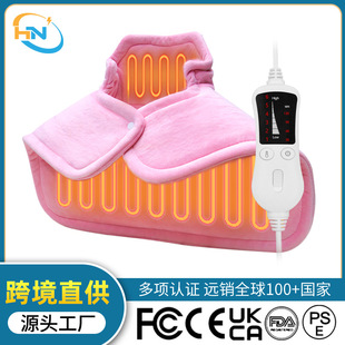 Cross-Border European and American New Products Hot-Selling Household Timed Constant Temperature Heating Shawl Washable Waterproof Winter Electric Blanket