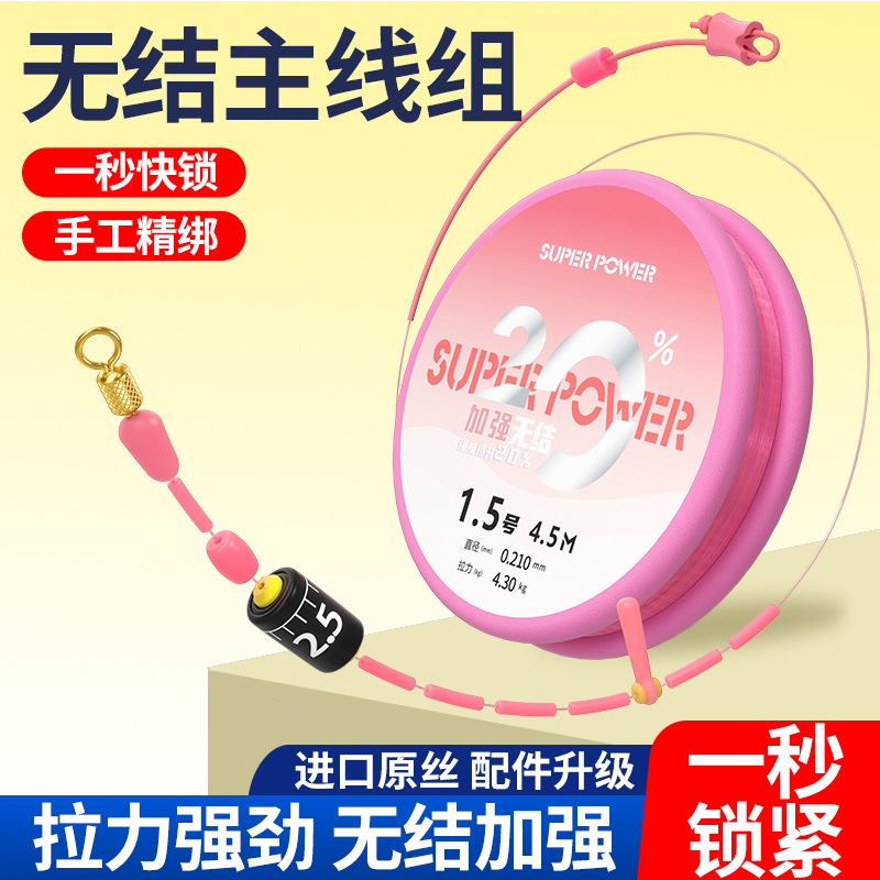 环盛进口线组主线成品主线组套装全套钓鱼正品高端台钓绑好鱼线