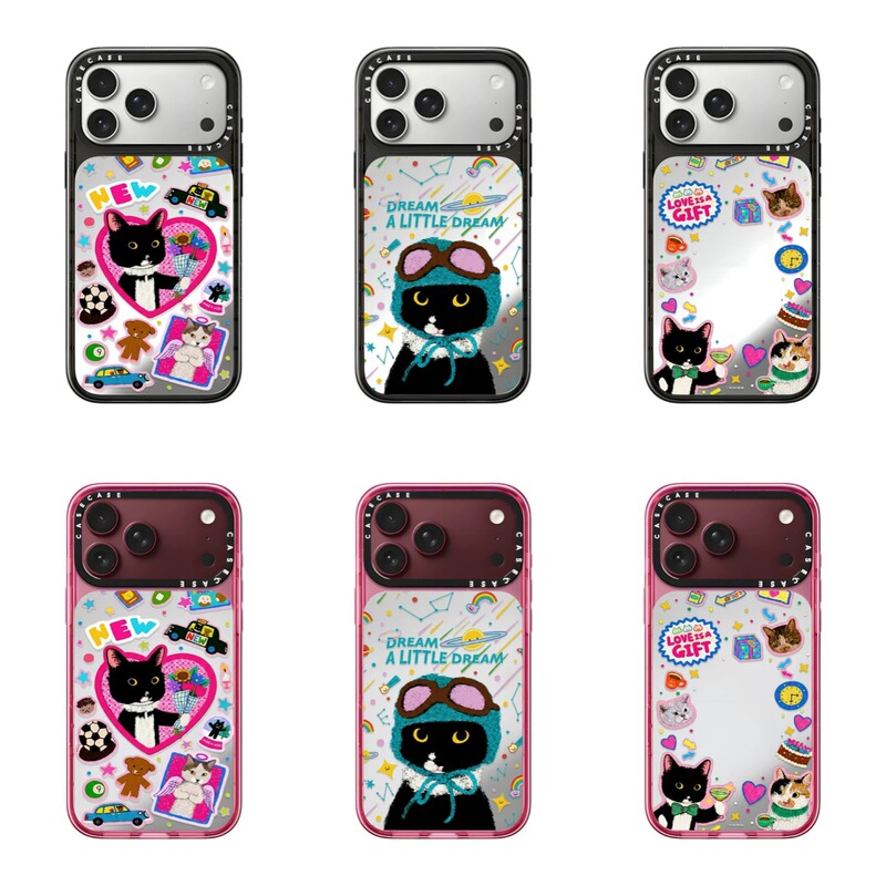 Lin's love surrounds the new acrylic mirror phone case for iPhone 17 Pro Max, 17 Pro/18 Pro