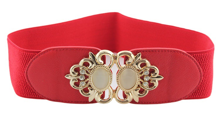 Fashionable metal waist belt