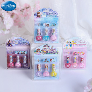 Disney Princess лак для ногтей Клей девушка игровой дом игрушка лед и снег Маникюр детский подарок детский костюм для лака для ногтей