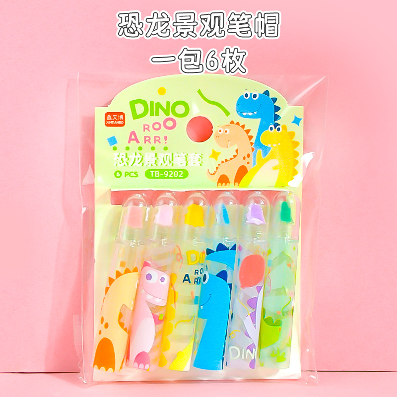 Nuevo cerezo colgante tapa de lápiz mariposa tapa de lápiz creativo alumno de la escuela primaria cubierta de lápiz de cristal jardín de infantes