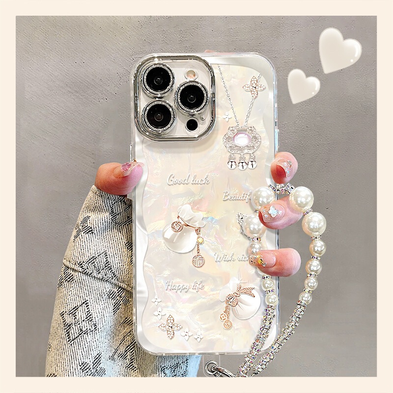 Suitable for Apple 17Promax Mobile Phone Case Iphone15 Crystal Lucky Bag 16 with Chain 14 Full Protection Anti-Fall 13 Women Suitable for Apple 17Promax Mobile Phone Case Iphone15 Crystal Lucky Bag 16 with Chain 14 Full Protection Anti-Fall 13 Women