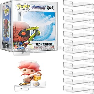 12-Piece Set of Amazon Transparent Acrylic Display Stands for Figurines, Suitable for Funko 4inch Pop Wall