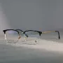 男女眉毛复古板材钛架