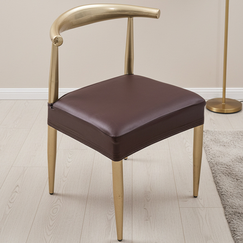 Silla de cuero cubierta-2