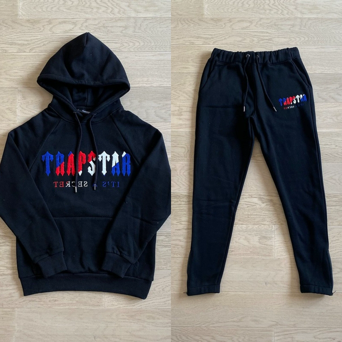 2025Trapstar свитшот спортивный костюм передвижение куртка на молнии арочная вышивка букв UKDRIPDRILL мужчины