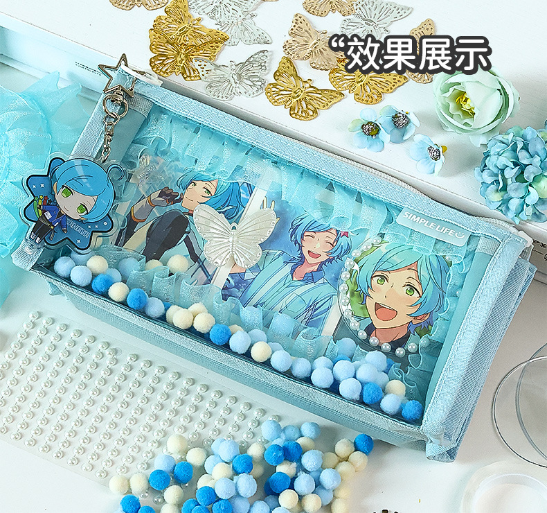 蓝果文创扎痛包材料套装手工DIY小食量痛包装饰吧唧徽章打底素材-阿里巴巴