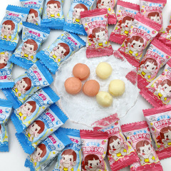 不二家益生菌香アルコールミルク砂糖いちご味硬糖喜糖果レジャー間食満1歳お土産ばら売り