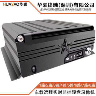Huayao Four-Eight-Way 4Gwifi Remote Gps Beidou Vehicle Hard Disk Video Recorder Video Surveillance Mdvr Record