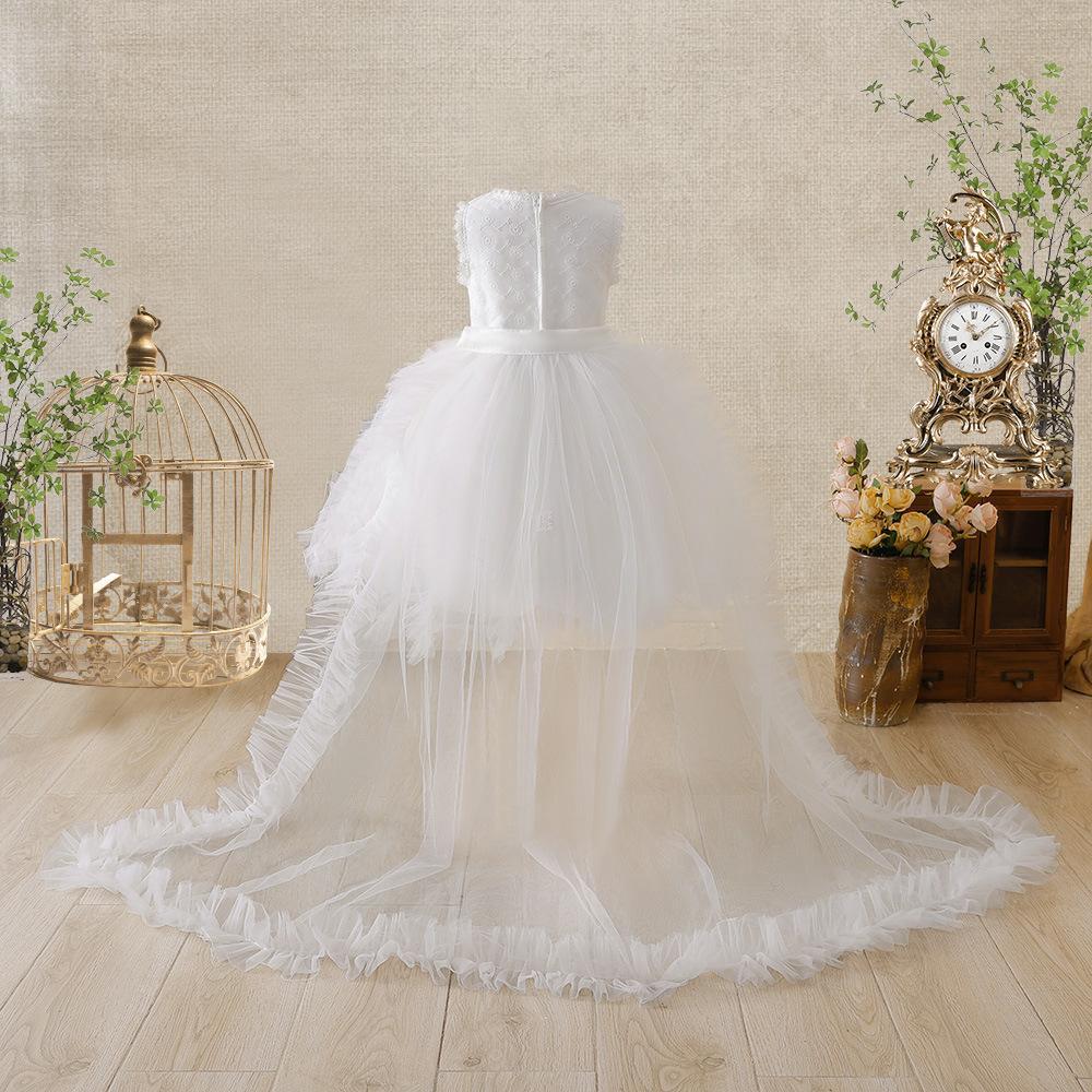 Nuevo vestido transfronterizo para niños princesa vestido floral vestido