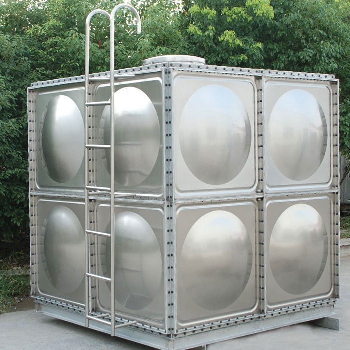 保温水塔水箱不锈钢软化水箱 装配式双层保温水箱 承压水箱