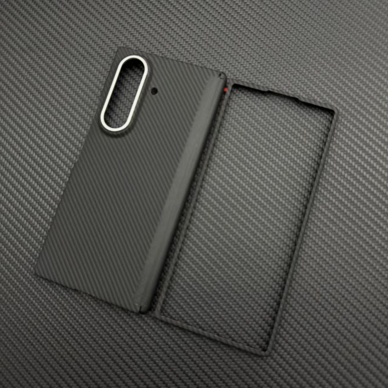 Suitable for Samsung Zfoldable7 Magnetic Kevlar Aramid Fiber Material Floating Weaving Process Mobile Phone Case Magnetic Suction