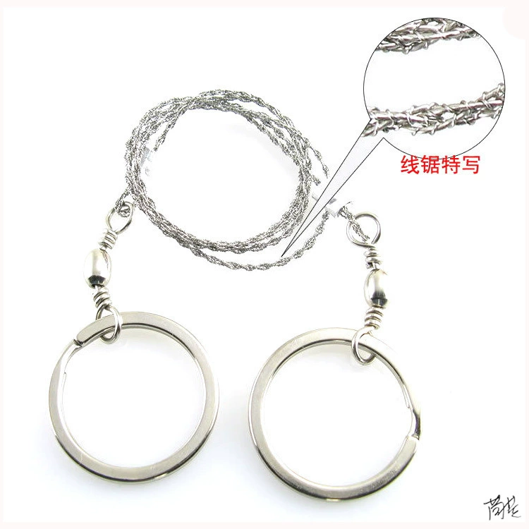 Аварийная проволочная пила джунгли приключение Выживание Кемпинг гирлянда пила военное время Выживание Боевая готовность материал резка открытый снаряжение