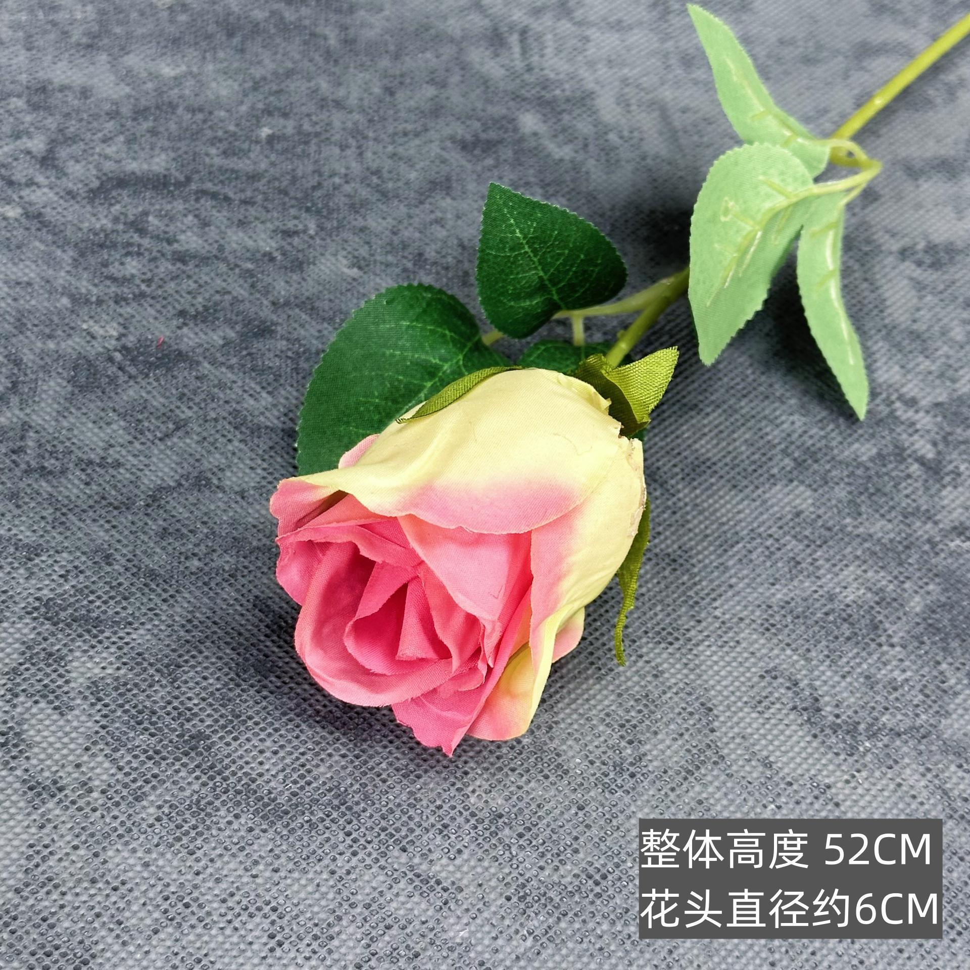 Flor de rosa simulada franela de una sola mano cascada de rosas flor simulada boda decoración del hogar decoración flor falsa al por mayor