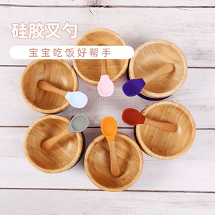 Cross-border Wholesale Bamboo Bowl Household Dining Bowl Japanese Style Natural Bamboo Wooden Bowl Children's Anti-spill Learning Dining Bamboo Bowl
