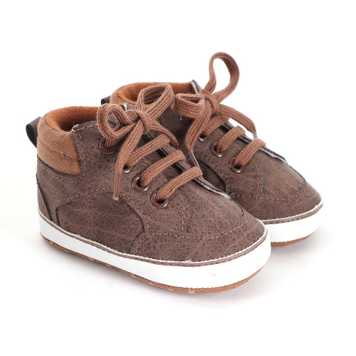 Autumn Newborn Baby Shoes for Boys, Soft-Soled Baby Shoes, Non-Slip Baby Shoes for Boys, 0-1 Years Old, Baby Shoes on Sale, Wholesale