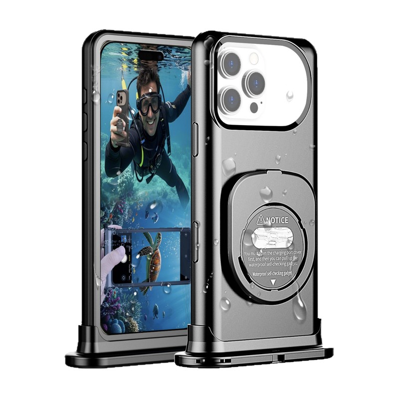 新商品発売ダイビング携帯ケースはiphone16 promax防水携帯ケースのセルフテスト防水に適しています。|undefined