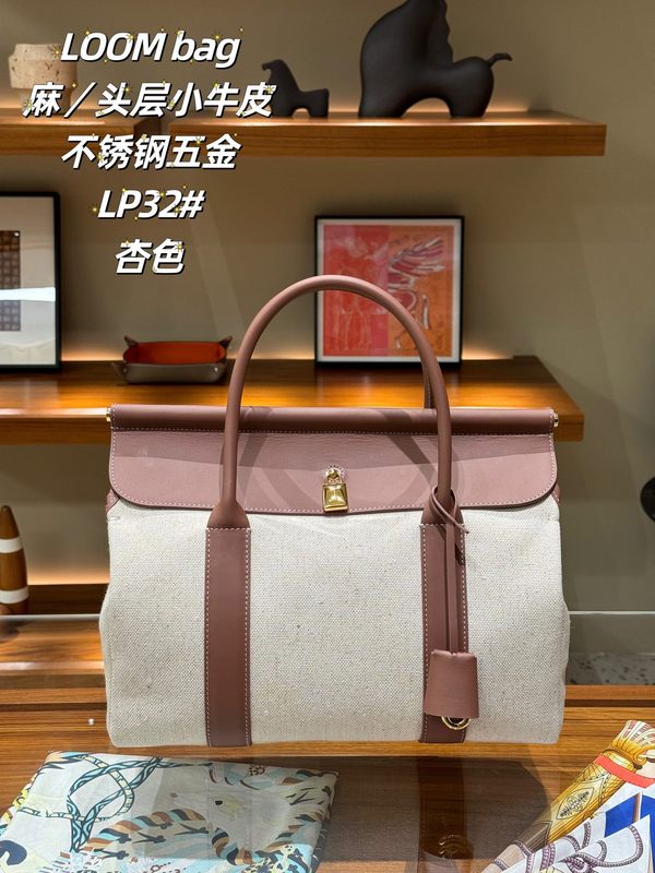 高級感トップ牛革lp 32 LOOM bag大容量欧米ファッション手提げ女性バッグクロスボーダー起爆金|undefined