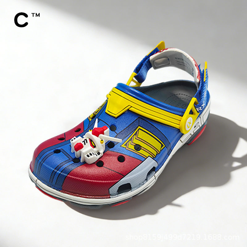 Cross Gundam Trin Hole Shoes Gundam Universe Century Shoes Collaboration Mobile Suit All-Terrain Sports Sandals
