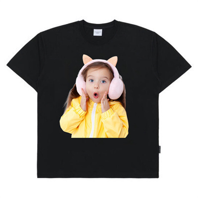[韓国版] 2025 新韓国 ADLV 半袖ドーナツボーイ Tシャツ純綿ルーズカップルトップ女性用|undefined
