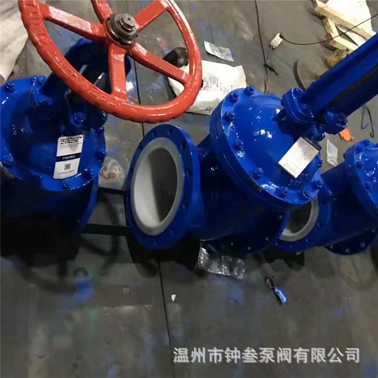 Z941F46-10C 电动衬氟法兰闸阀 聚四氟乙烯 电动衬氟闸阀 DN50