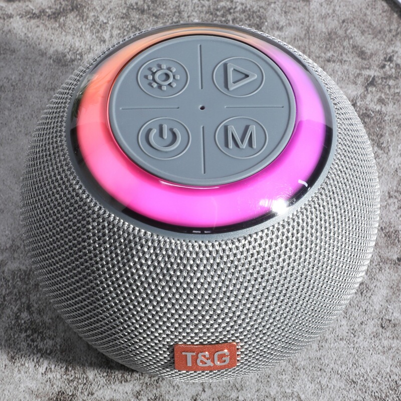 クロスボーダーTG683 bluetoothスピーカー屋外ポータブルデスクトップ丸型TWSミニ車載カード|undefined