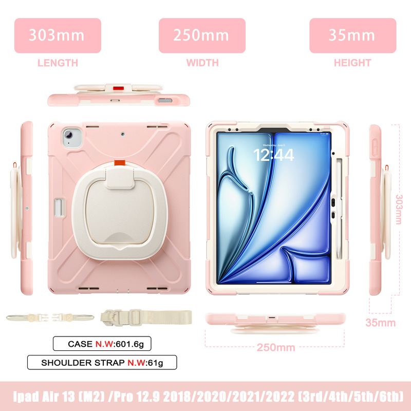 Air6th 13インチ 2024/iPad Air 13 2025 M3 吸着ペンスロット Pro 12.9用|undefined