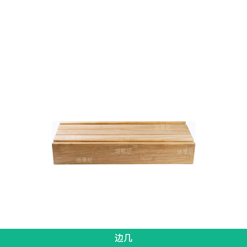 Sofá de ratán para exteriores, muebles impermeables y resistentes al sol para patio, terraza de jardín, conjunto de cama individual de teca para descanso.