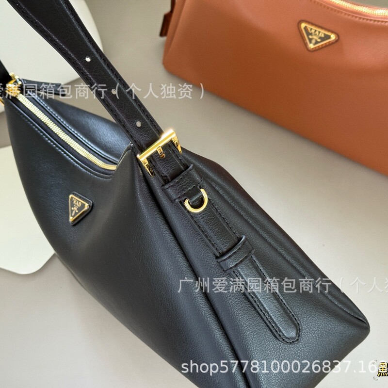 ビッグブランド 2025 新しい P ホーボー中古 Aimee ラージショルダーポータブル脇の下トートバッグ本革レディースバッグ|undefined