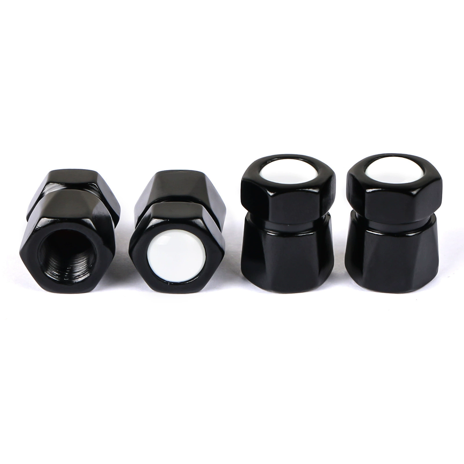 Новый большой шестиугольный креативный многоугольник автомобильная кепка шины крышка воздушный кепка металлическая кепка клапана