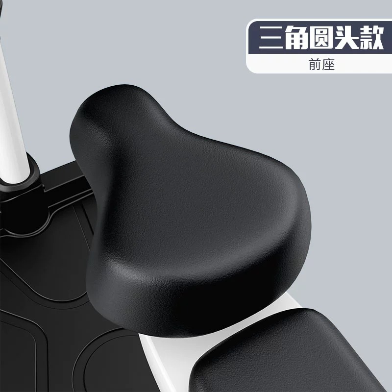Electric Bicycle Seat Cushion Leather Cover Sun Protection Waterproof Rear Seat Four-Season Yadi Universal Backrest Plus Protective Cover Heat Insulation