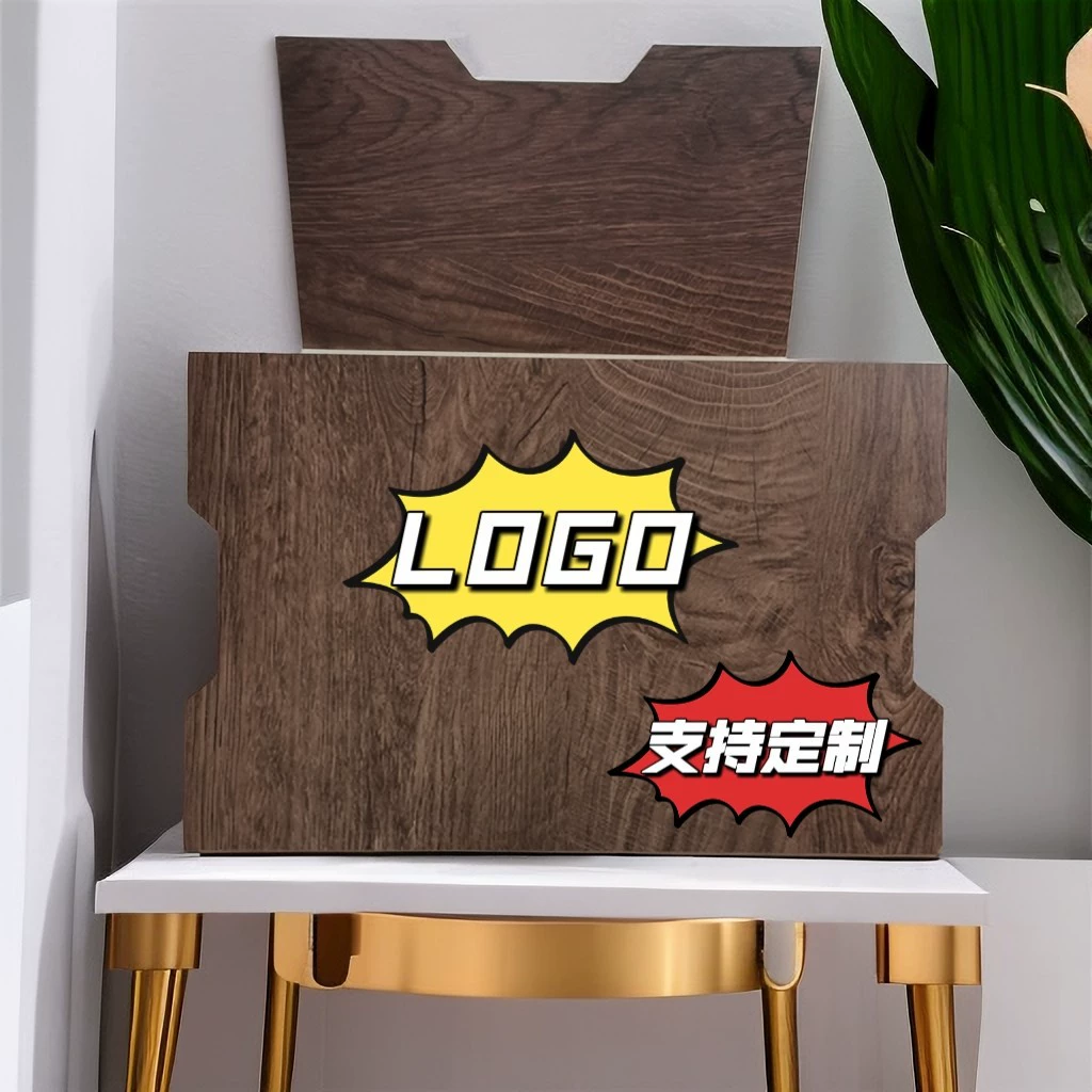 Можно вырезать любой размер плотность доска автомобиль ящик для хранения обработки древесины логотип Дизайн гравировка обработка