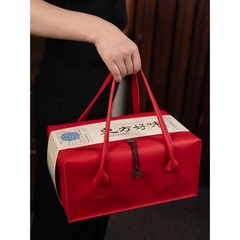 2025中秋月饼包装盒礼盒空盒高档皮质礼品盒蛋黄酥冰皮月饼盒12粒