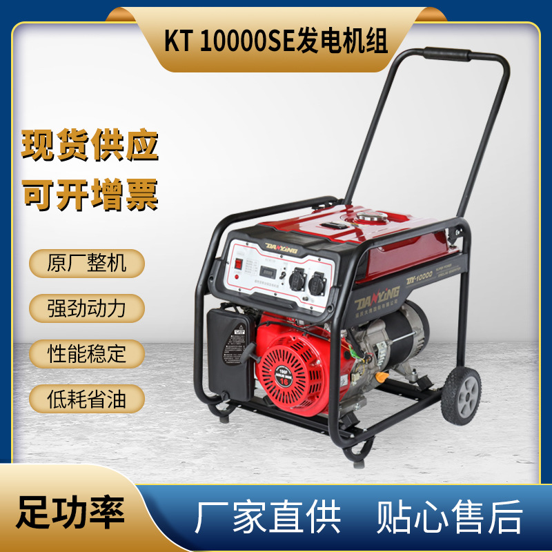 汽油发电机组-轩逸款系列X-10000工业发电机大鹰通用家用小型