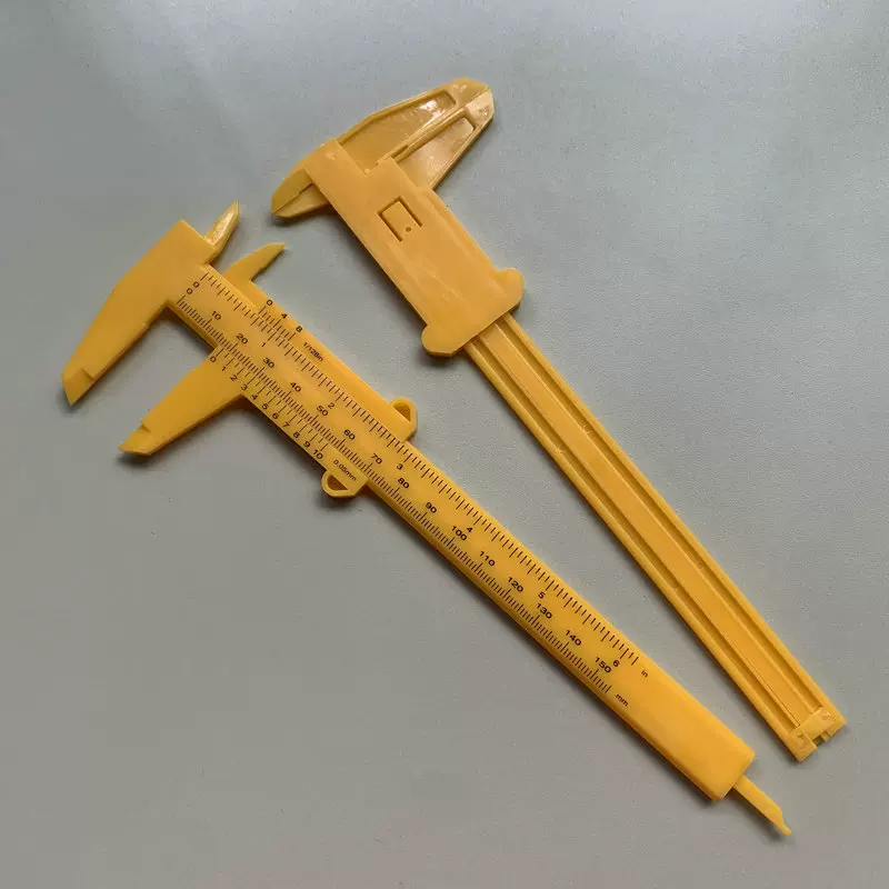 0-150MM塑料游标卡尺 古玩测量尺 测量核桃尺 测量佛珠尺 测量尺