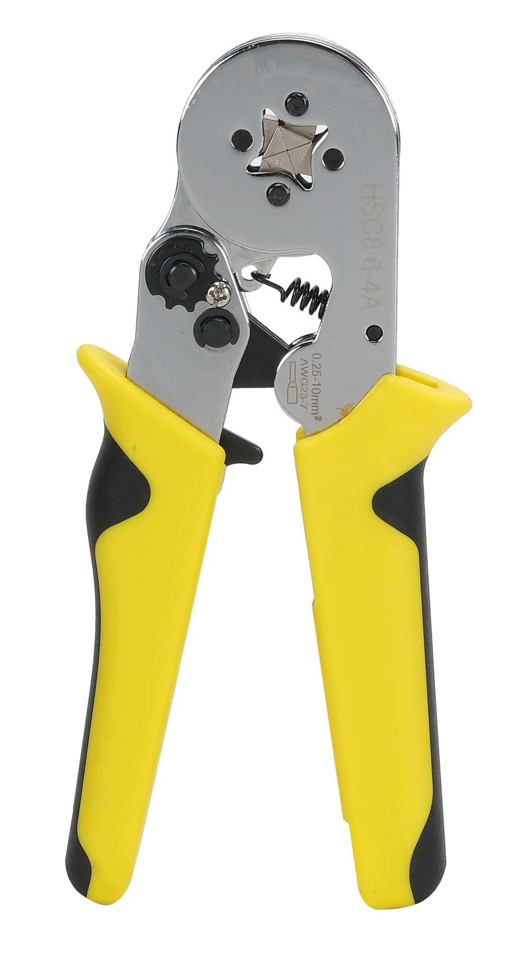 HSC8 6-4A (노란색과 검은 색) 크롬 도금