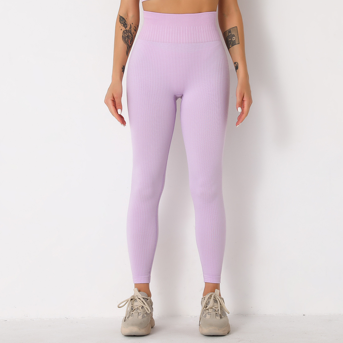 nihaostyle clothing wholesale new seamless yoga pants NSNS66947