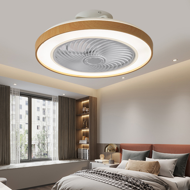 日規ファンランプ寝室天井灯シンプルなリビングルームのレストラン灯LED照明器具の天井灯静音工場直売|undefined